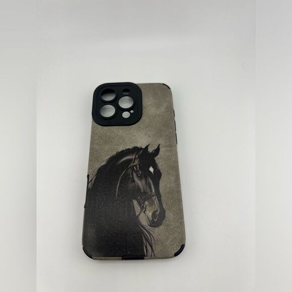 COPY - iPhone 15 Pro Max Case – Black Horse Design Protective & Stylish - Picture 2 of 4